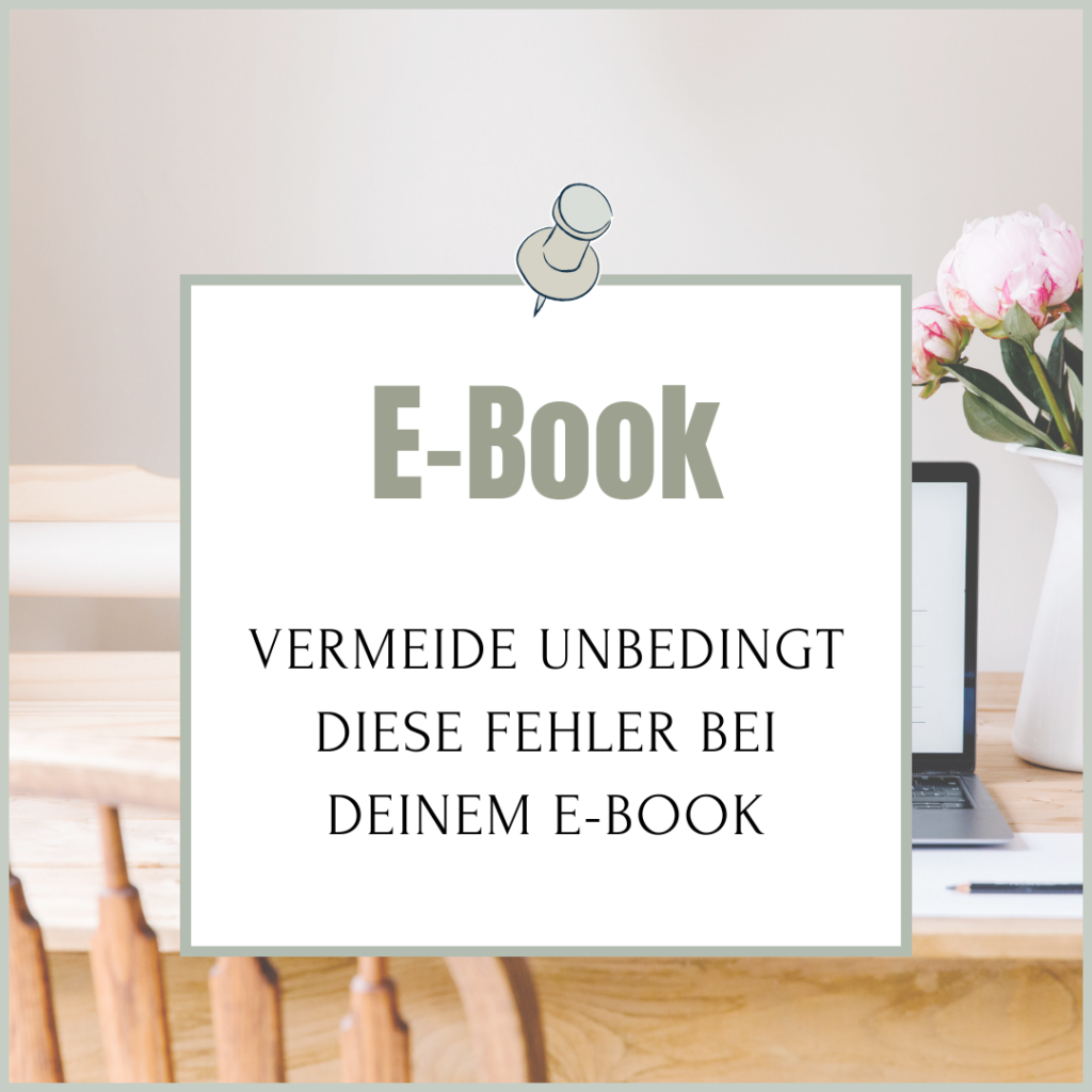 Die größten Fehler beim Schreiben eines E-Books – Vermeide sie