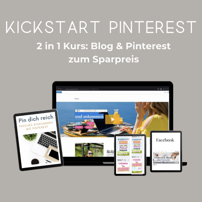 Pinterest und Blog Kurs 