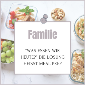 Meal prep