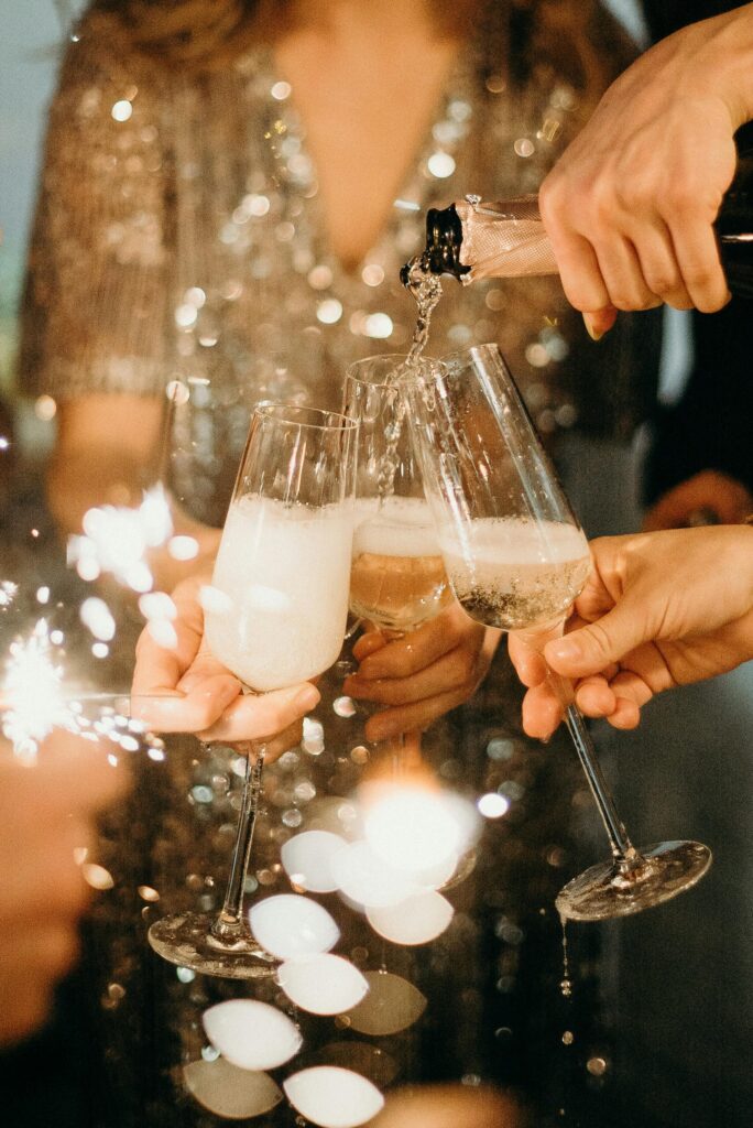 silvester mit der familie
